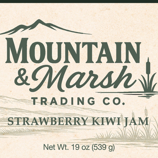 Mountain & Marsh Strawberry Kiwi Jam (2 pack)