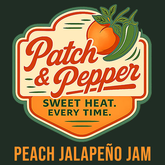 Patch & Pepper Peach Jalapeno Jam (2 Pack)