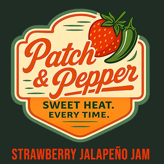Patch & Pepper Strawberry Jalapeno Jam (2 Pack)